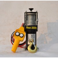 lifting tools 2000BL electric mini rope hoist winch 3000BL 24V