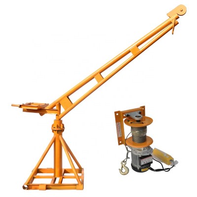 Nice Price 800kg Mini Lifting Portable 360 Degree  Electric Small Crane Selling Full set 800kg-30m-380v