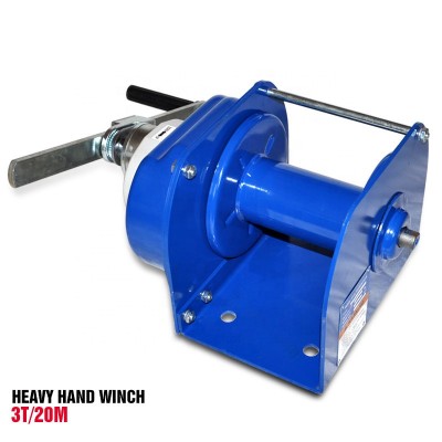 Heavy Duty Hand winch&Metal Steel Hand anchor winch Heavy 3T 20M