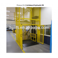 China Heavy Loading Capacity Hydraulic Rail Vertical Lift at very cheap price