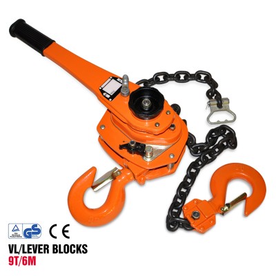 9t handling VL manual chain block portable lever hoist frame lifting equipment