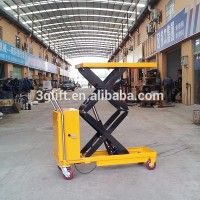 Small Electric Lift Table, 350kg.Capacity,1300mm.Max.Height, DC12V Powered