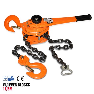 High Quality 1Ton(2200LBS)6Meter(20Foot) Manual Chain Stage Hoist