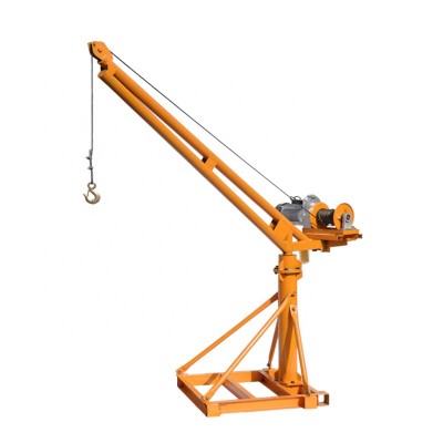 Selling Well All Over The World Small Mini Construction Lift Portable electric Crane Full set 300kg-30m-220v