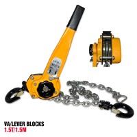 Mini alloy steel lever hoist lever block VA series 1.5 Tons 1.5 meters long chain