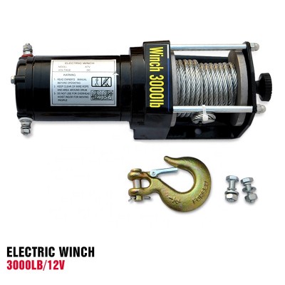 2000BL-13000BL Quality guarantee  Approved electric hoist winch Electric winch 3000lbs-12V