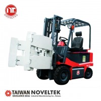 fork lift truck advanced sit on electric fork lift truck paper roll folder clamp AC system ( 2.5 tons / 5500 height )